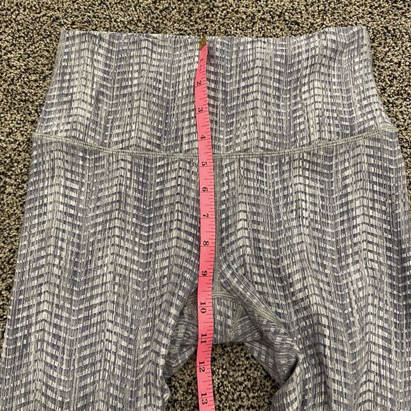 LULULEMON 6 Wunder Under Gray Cropped 22” Running Capris Luon Arrow Battleship - Picture 8 of 16
